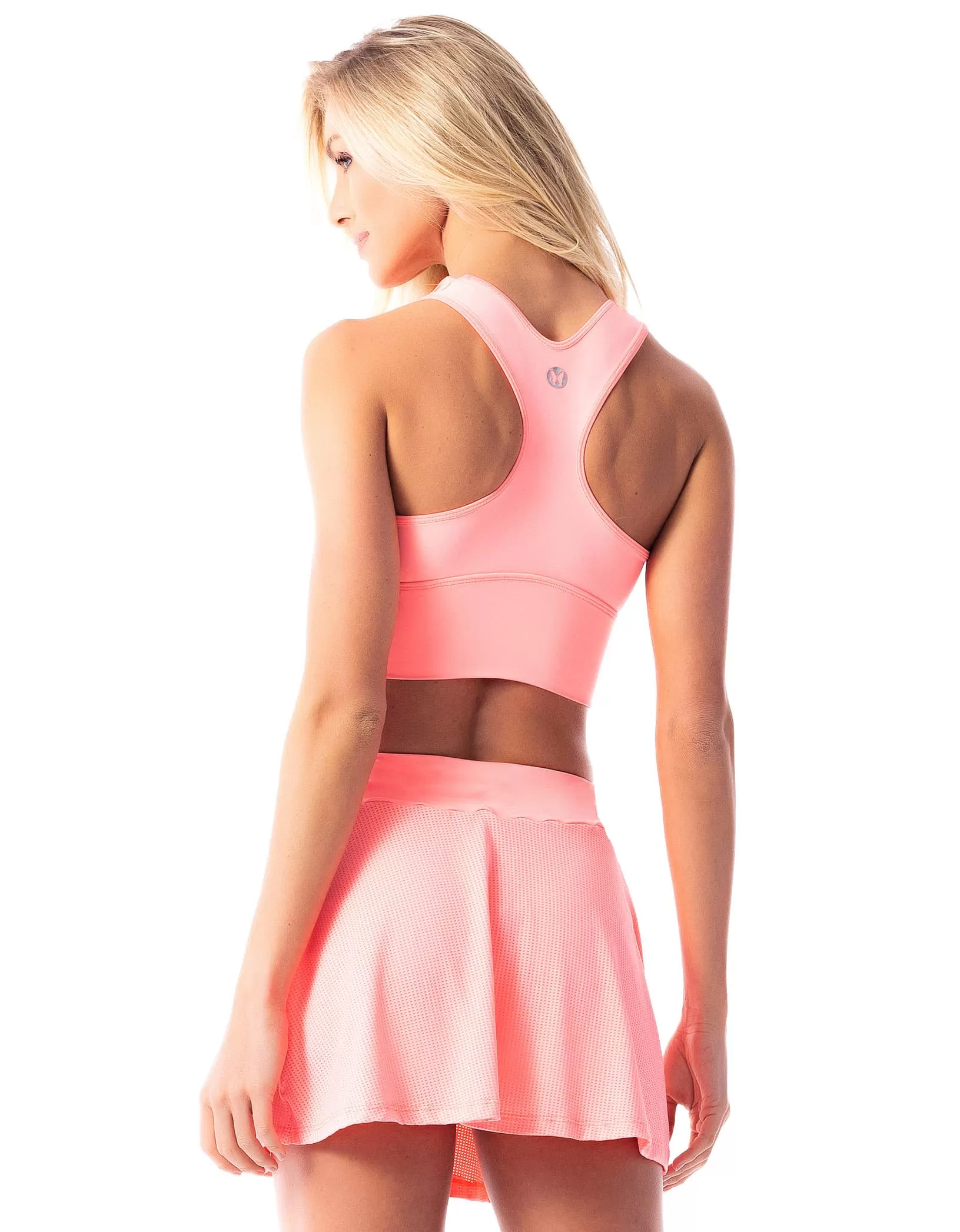 Vestem - Top Laser Skeleton Coral Neon - TOP132.ESS.C0247