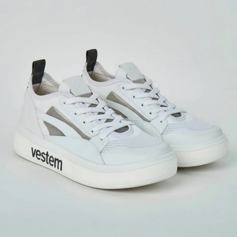 Vestem - Frida Multicolor White Sneakers - TE20.C0001