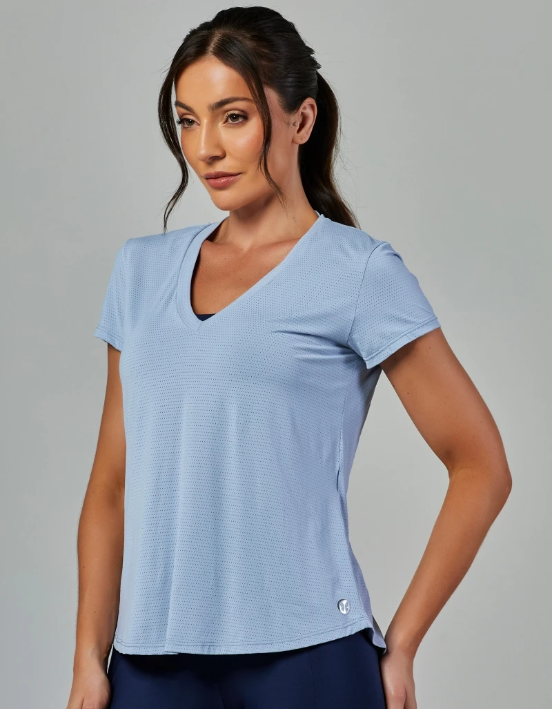 Vestem - Shirt Dry Fit Short Sleeve Janice Blue Drizzle - BMC31.ESS.C0244