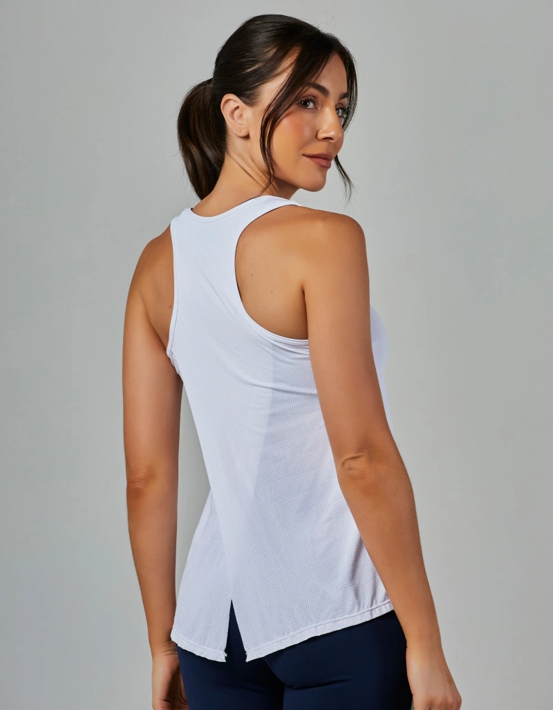 Vestem - Tank Shirt Dry Fit Delmar White - REG12.ESS.C0001