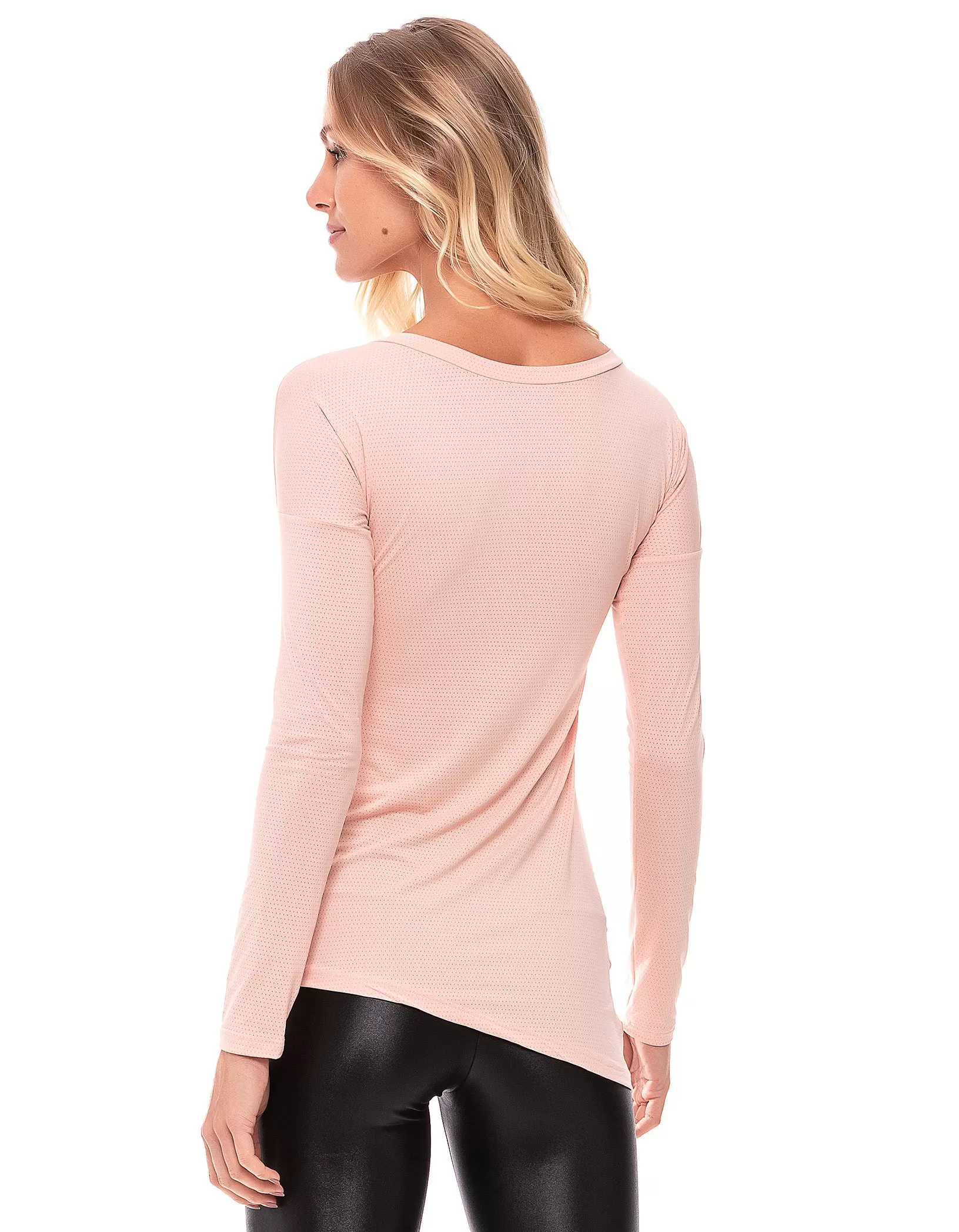 Vestem - Blusa Dry Fit Manga Longa Jenny Nude Rosa - BML289.00048