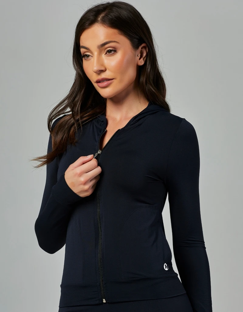 Vestem - Dry Fit Minimal Chic Black Jacket - JAC88.ESS.C0002