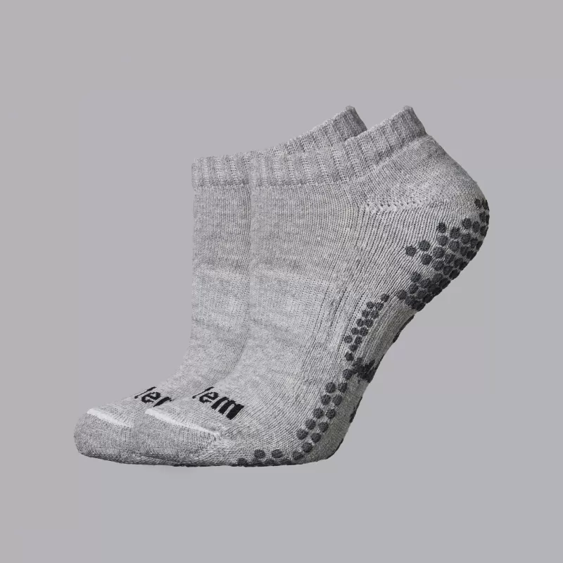 Vestem - Socks Non-slip Try Try Again Blend Light Gray - MEI08.C0013