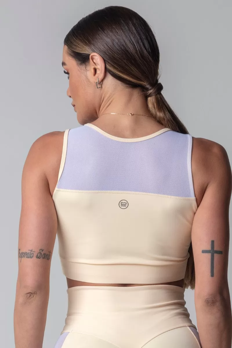 Hipkini - Top Blogger Fitness Beige with tulle - 3339730