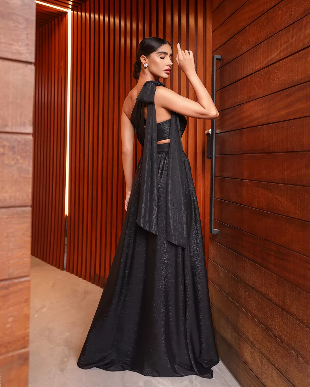 Dot Clothing - Dress Dot Clothing Long with Black Top - 1868PRETO