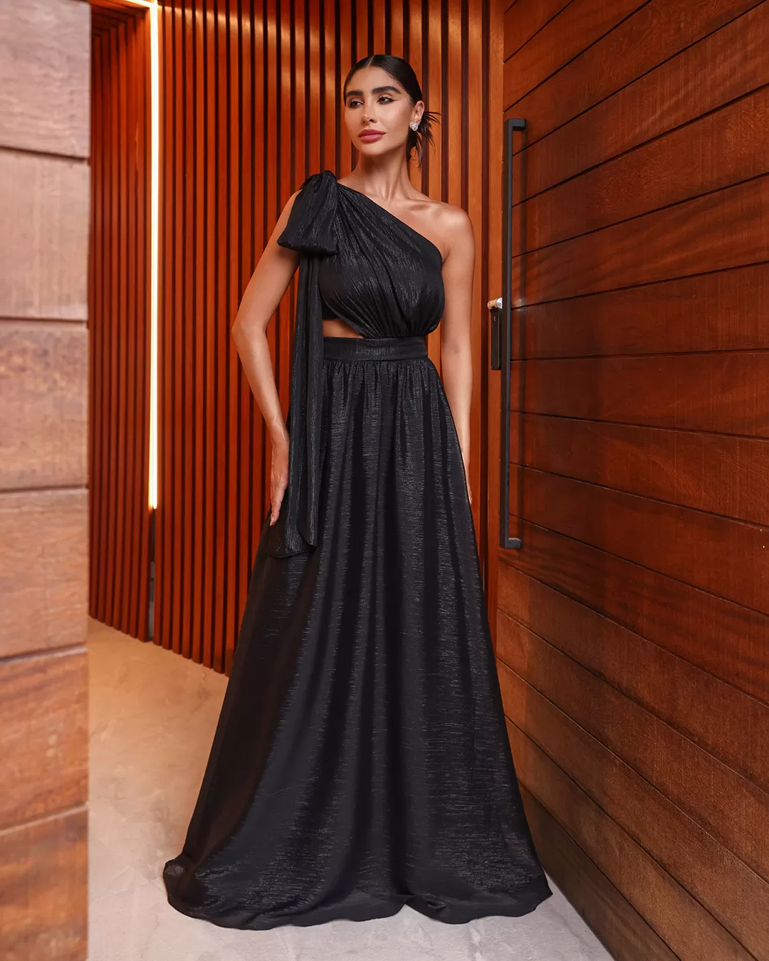 Dot Clothing - Dress Dot Clothing Long with Black Top - 1868PRETO
