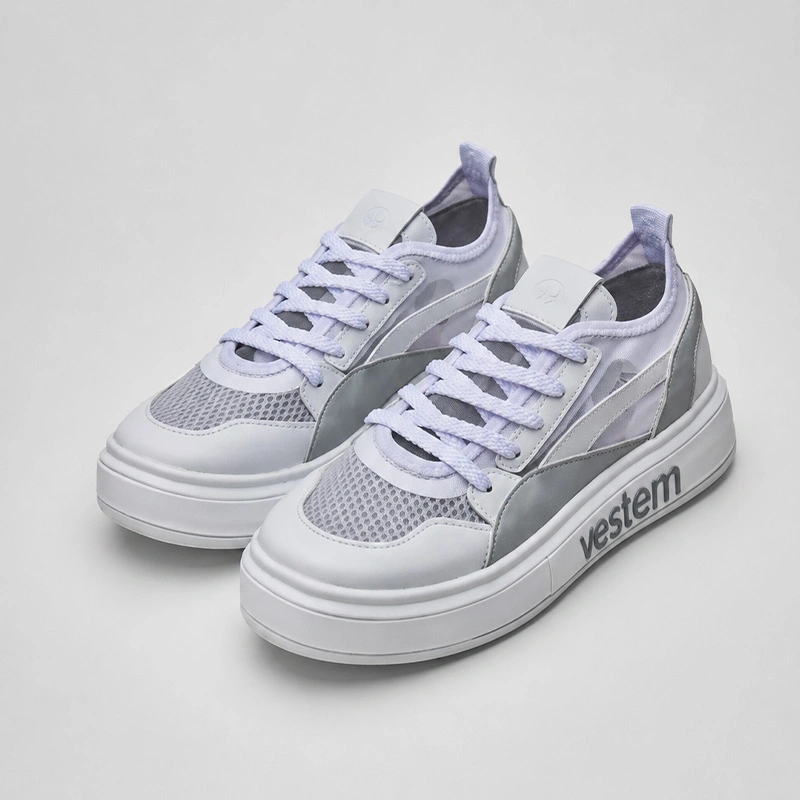 Vestem - Frida Multicolor White Sneakers - TE20.C0275