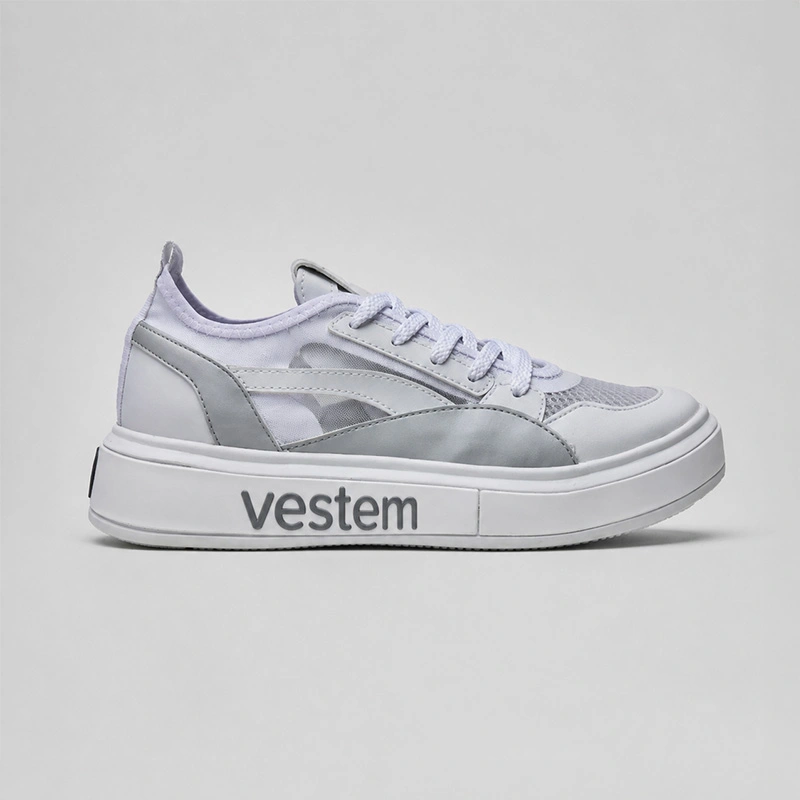 Vestem - Tenis Frida Multicolor Branco e Prata - TE20.C0275