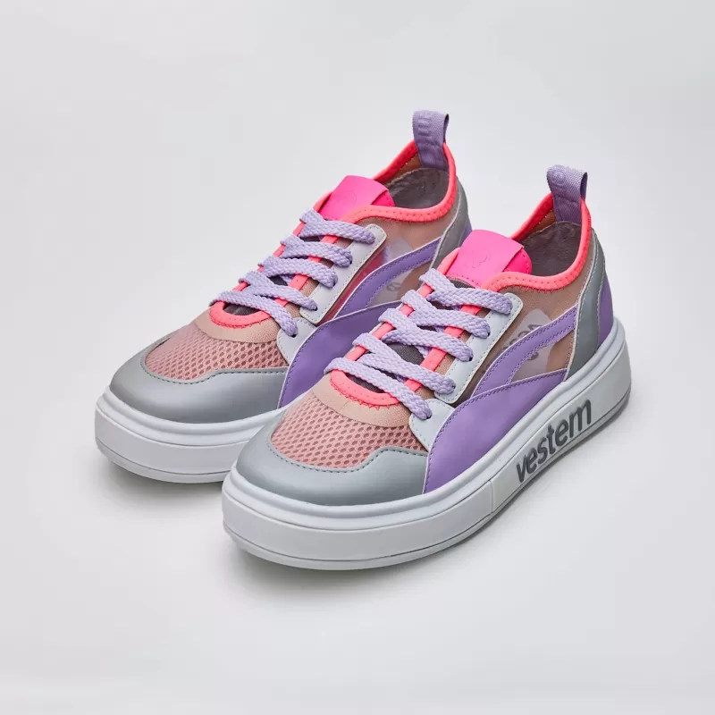 Vestem - Frida Multicolor Lilac Lavender Sneakers - TE20.C0279
