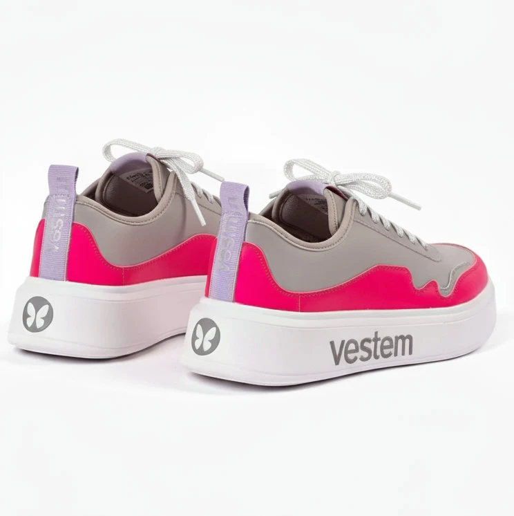 Vestem - Tenis Monalisa Pink e Cinza - TE24.C0011