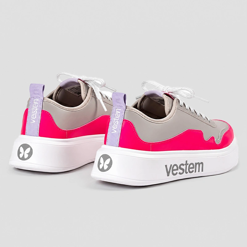 Vestem - Tênis Monalisa Pink e Cinza - TE24.C0011
