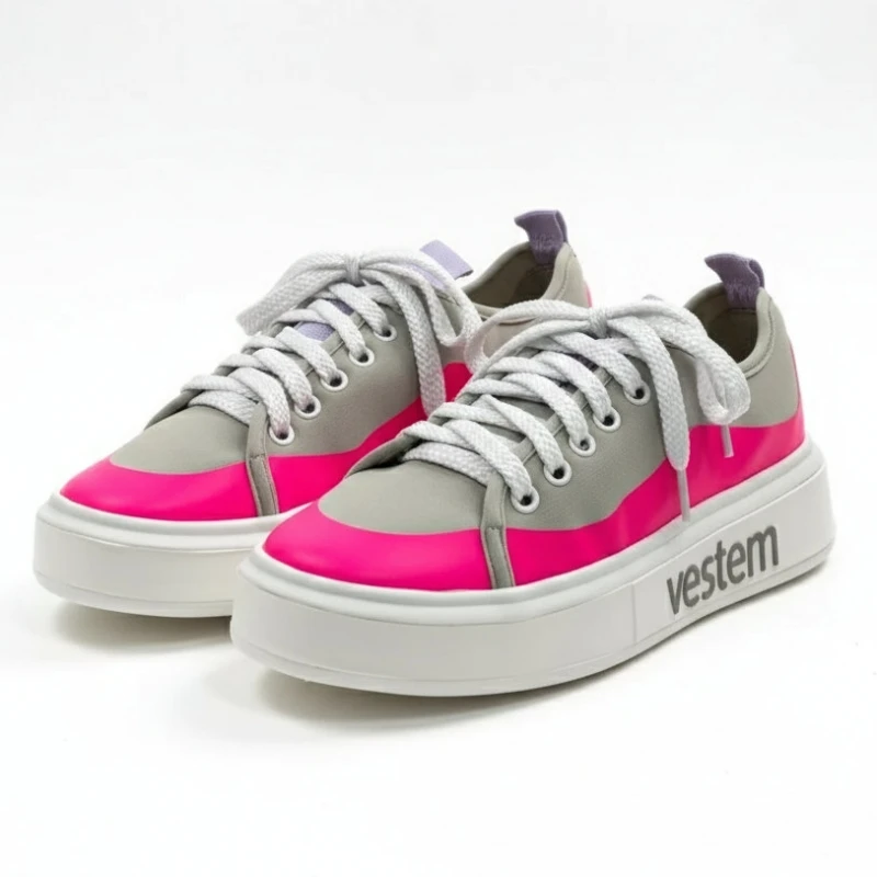 Vestem - Tenis Monalisa Pink e Cinza - TE24.C0011