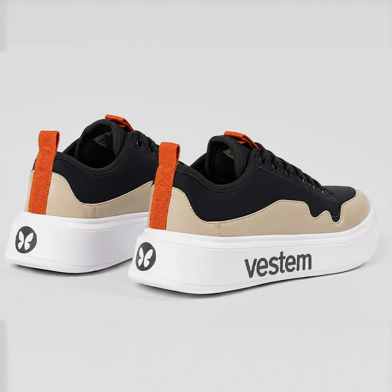 Vestem - Monalisa Black and Ivory Sneakers - TE24.C0002