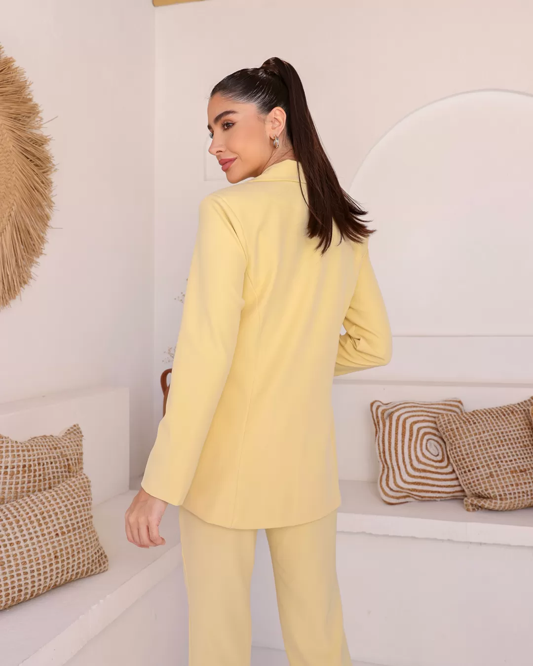 Dot Clothing - Blazer Dot Clothing Tailoring Yellow - 2073AMARELO