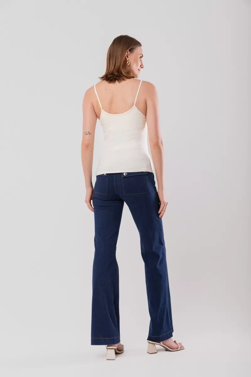 Hidrogênio - REGATA ALCA FINA AMNI OFF WHITE - 15621018