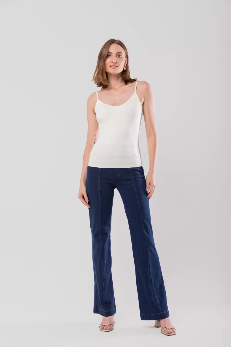 Hidrogênio - REGATA ALCA FINA AMNI OFF WHITE - 15621018