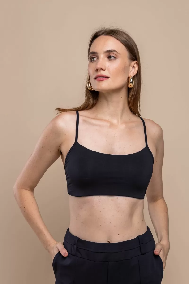 Hidrogênio - TOP COM BOJO PRETO - 16379001