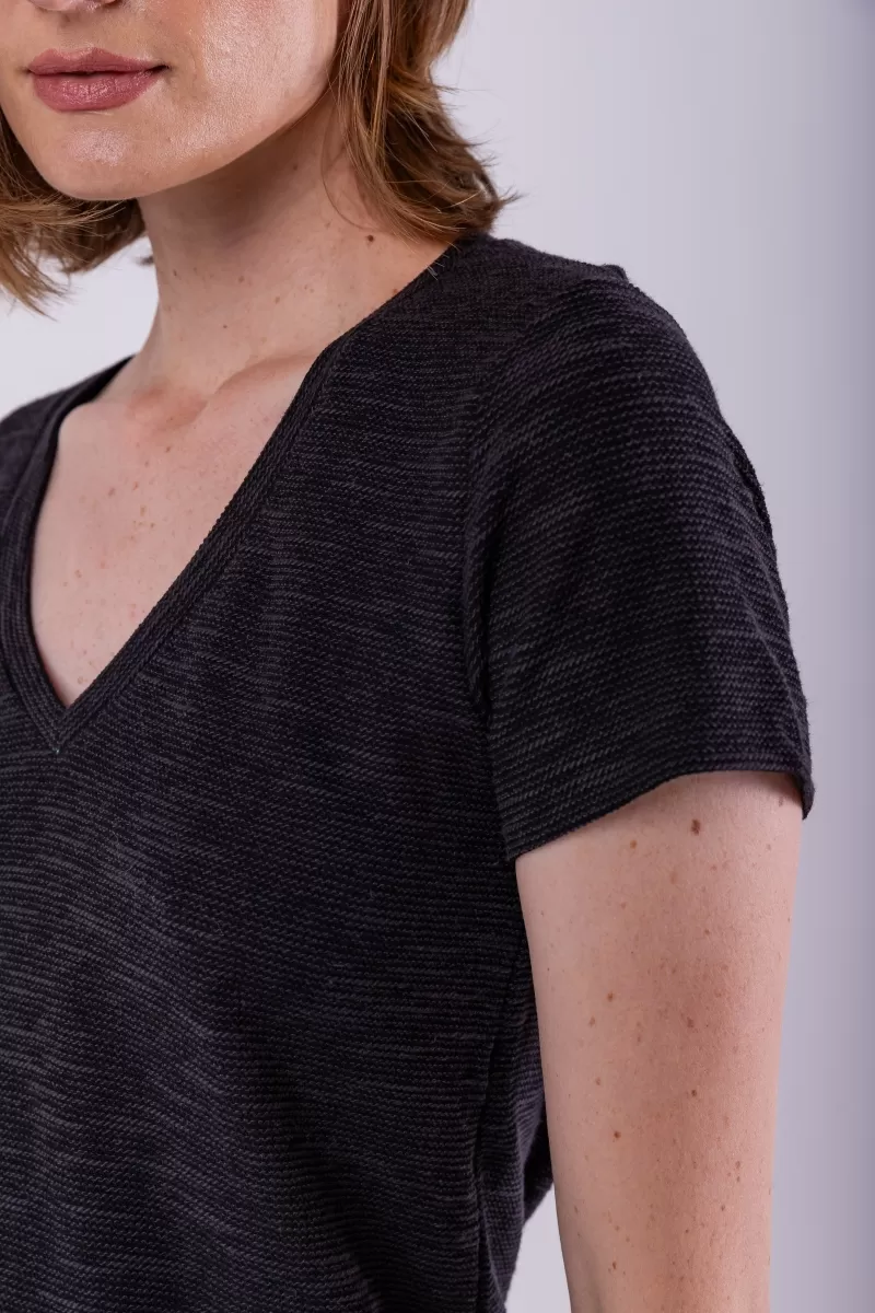 Hidrogênio - CAMISETA DE MOLETOM PRETO - 18455001