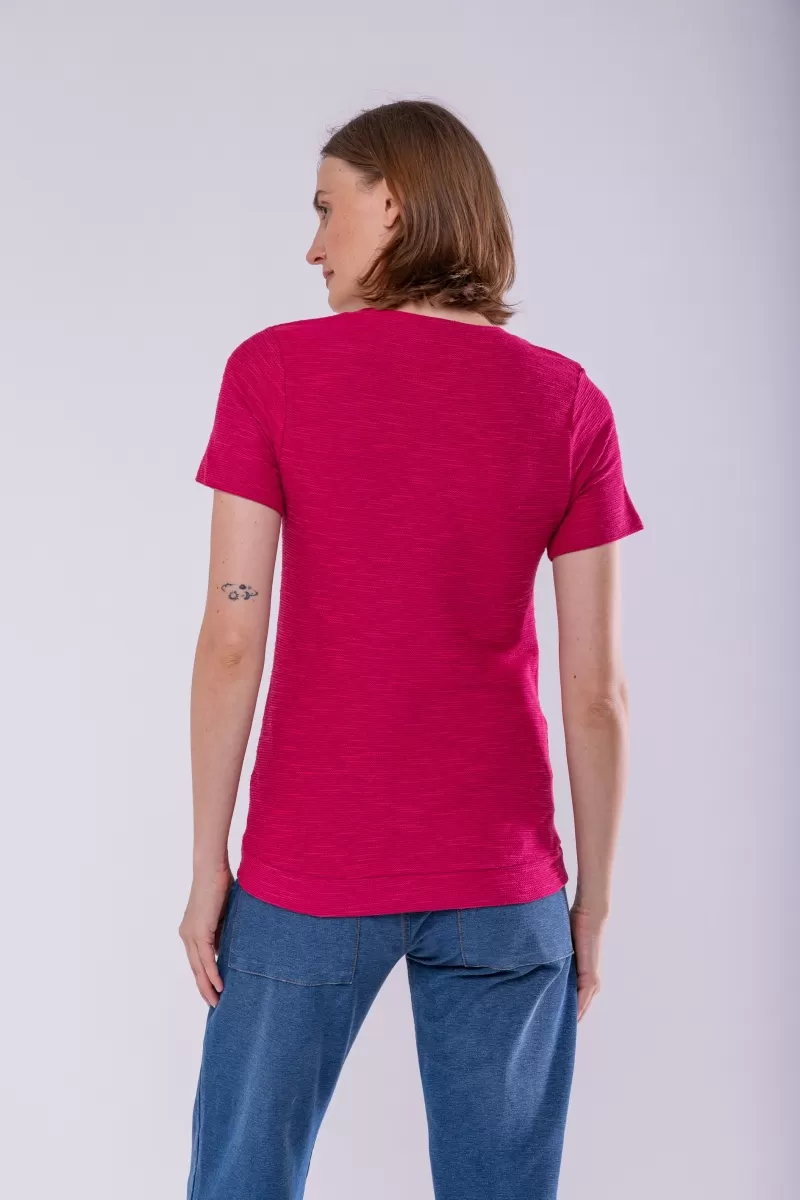 Hidrogênio - CAMISETA DE MOLETOM FRAMBOEZA - 18455481