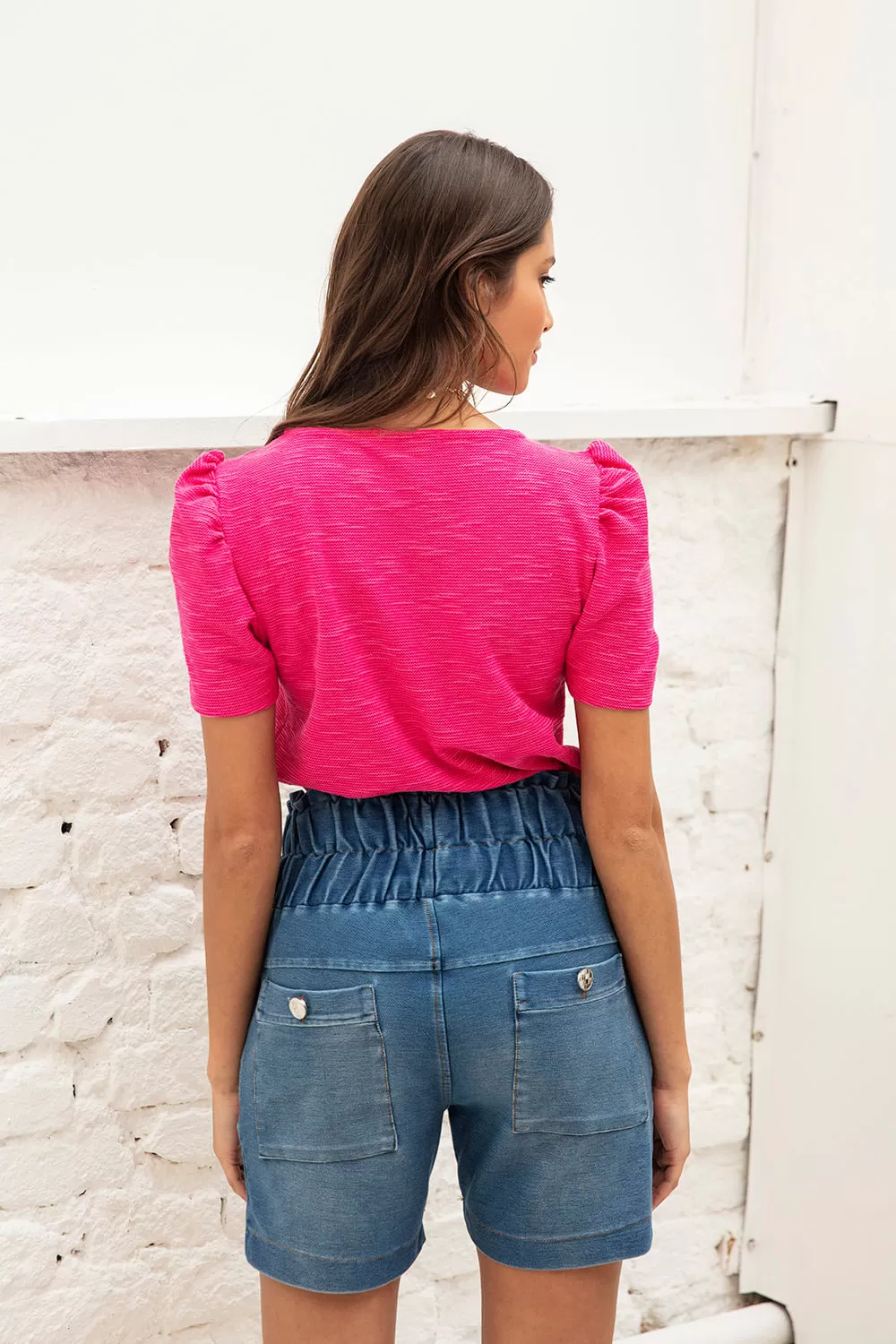 Hidrogênio - Shorts with elastic waistband - 18850042