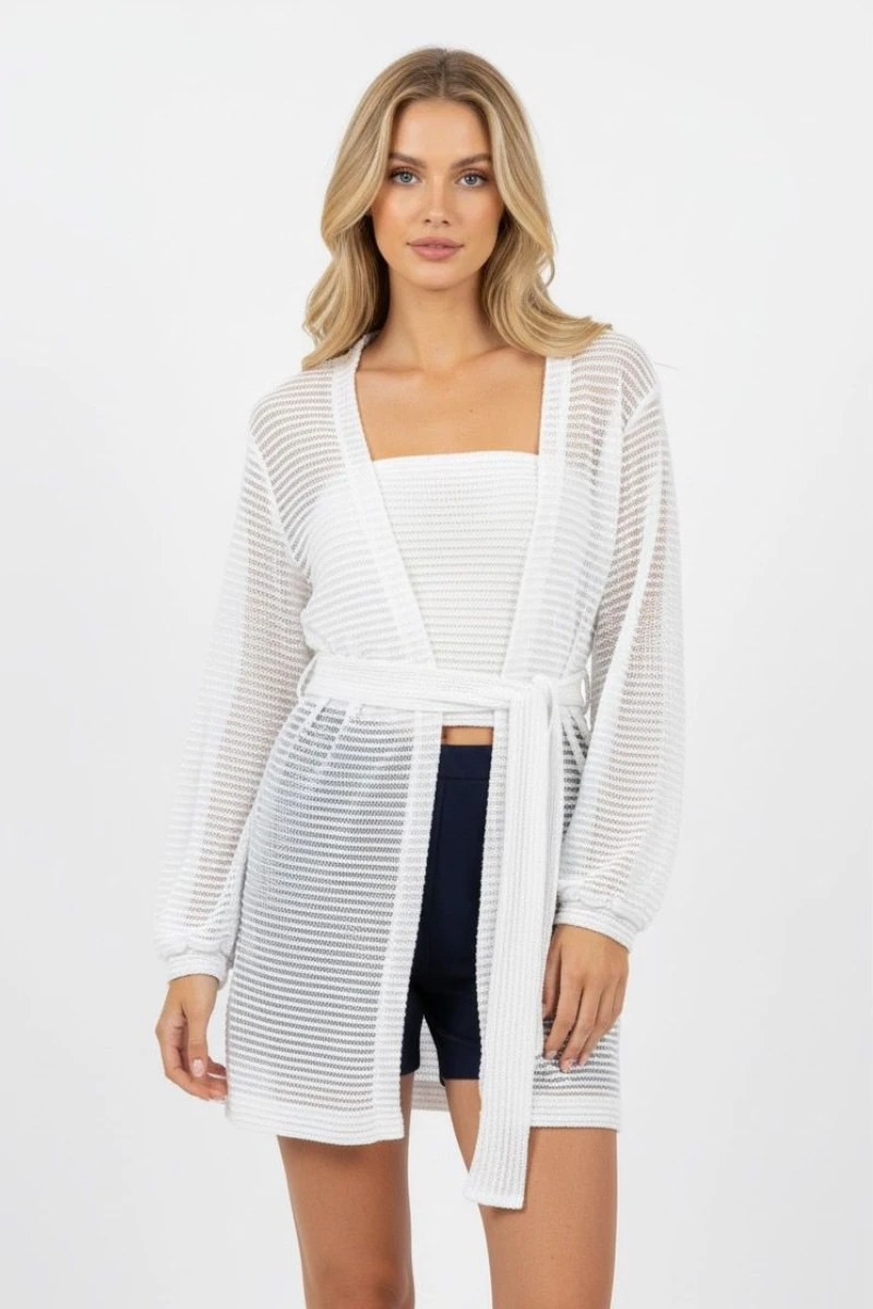 Hidrogênio - TWINSET COM REGATA E FAIXA BRANCO - 19224002