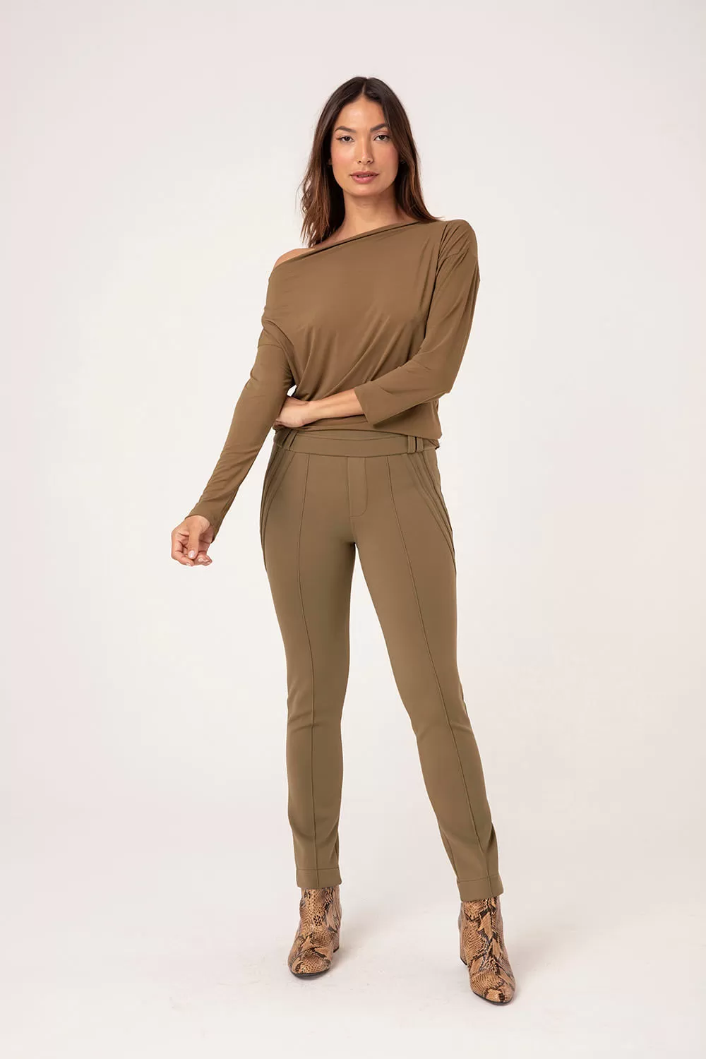 Hidrogênio - CALÇA PESCADOR ZAIRA MILITAR - 17858376