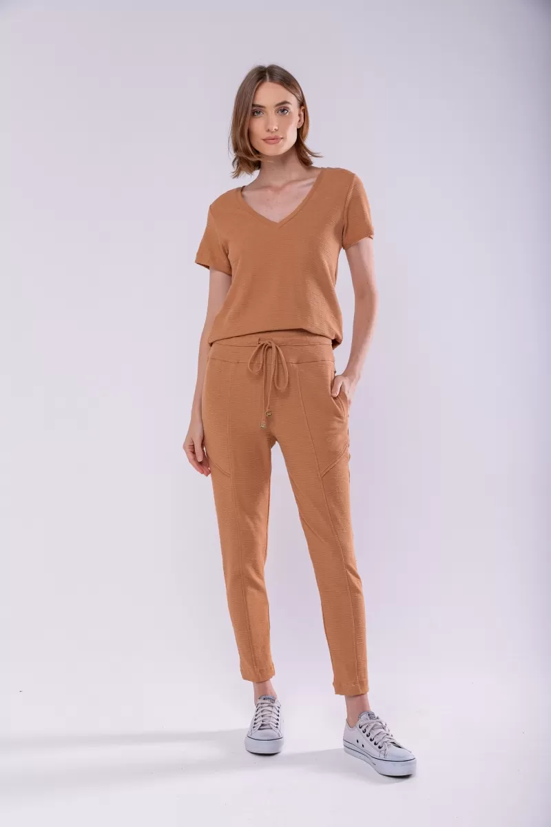 Hidrogênio - CAMISETA DE MOLETOM CAQUE - 18455380