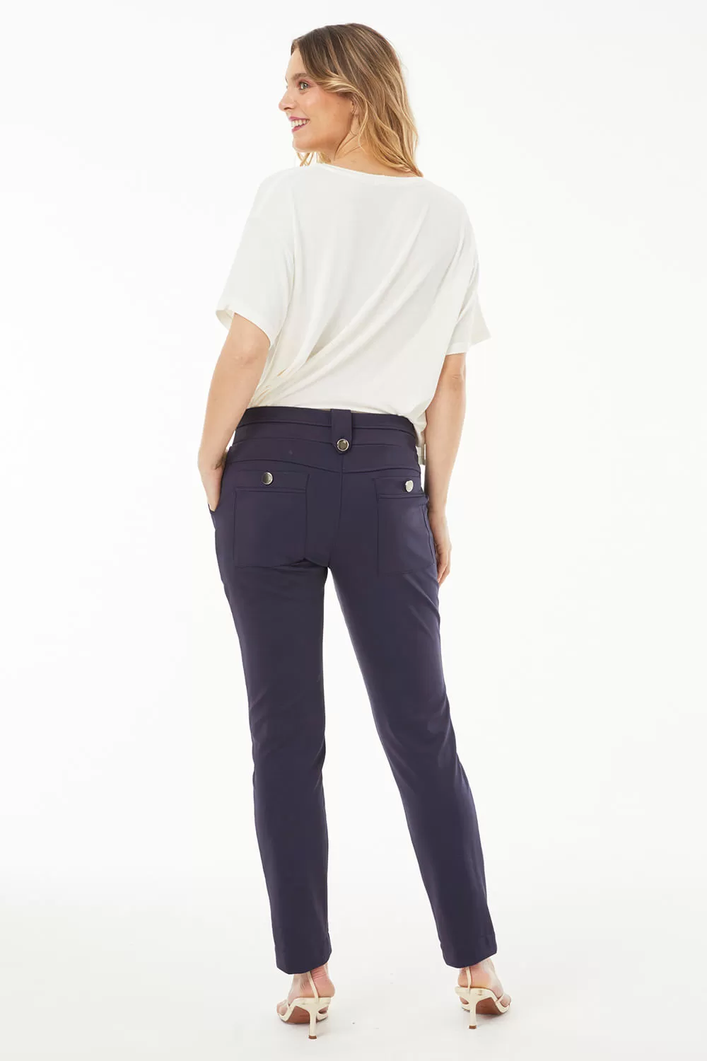 Hidrogênio - CALÇA PESCADOR DOMINGAS MARINHO ROXEADO - 19503214