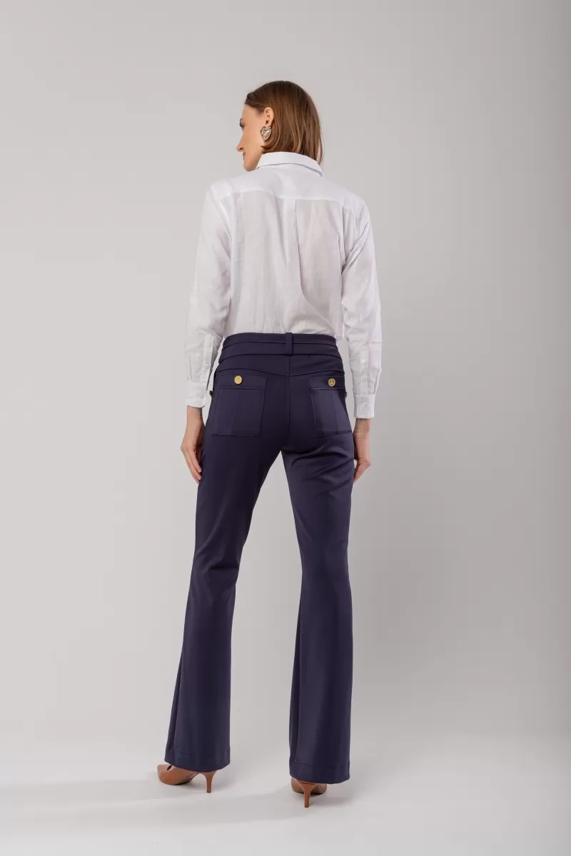 Hidrogênio - JESUINA MARINO FISHERMAN PANTS - 19645004
