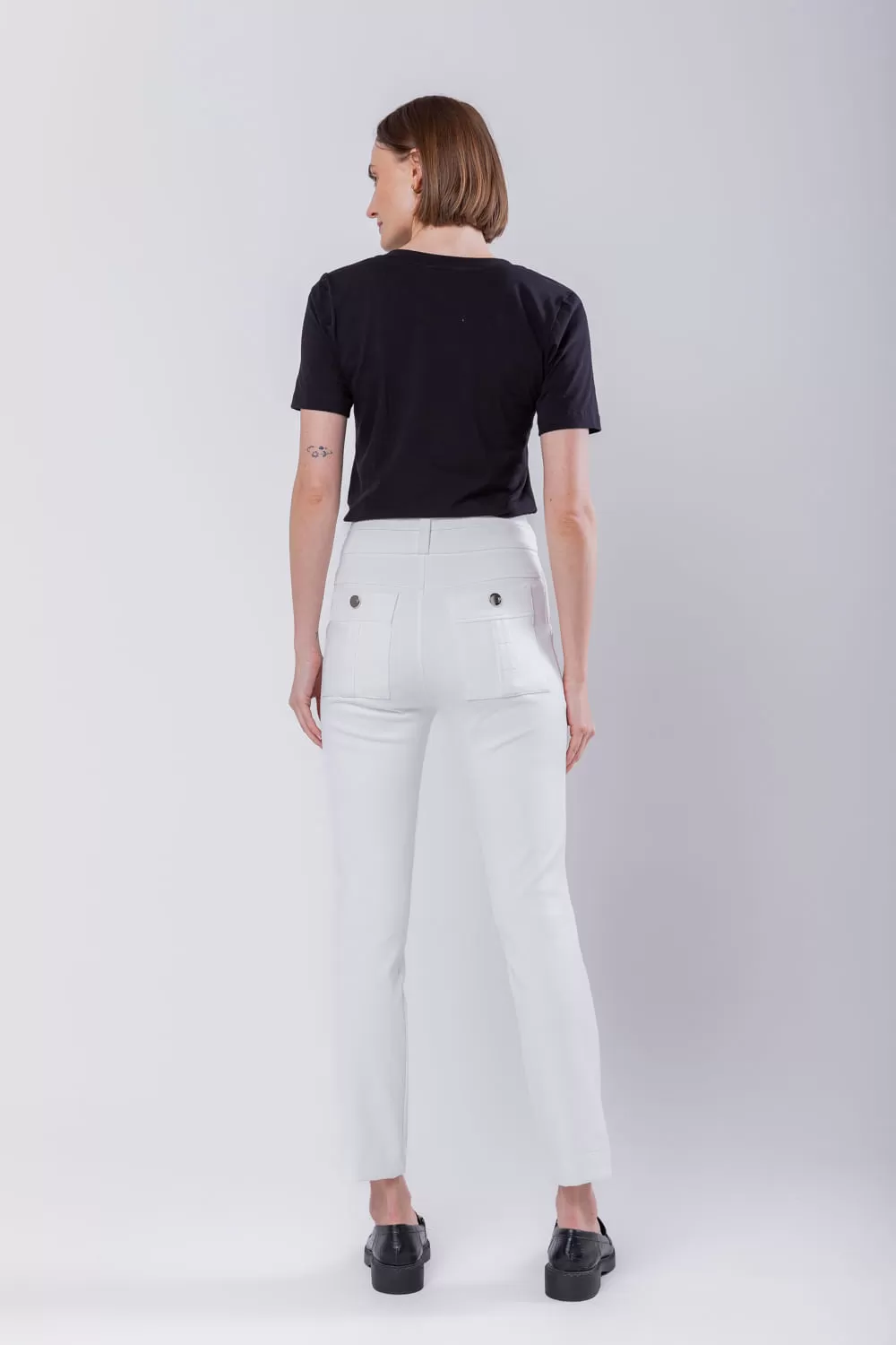 Hidrogênio - ELOA FISHERMAN PANTS OFF WHITE - 19574018