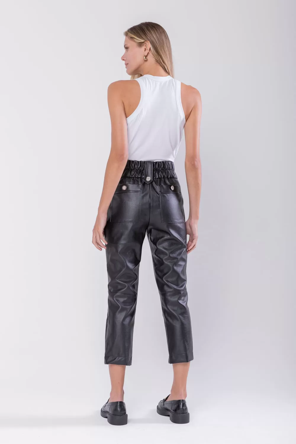 Hidrogênio - KAREN FISHERMAN PANTS BLACK - 19746001