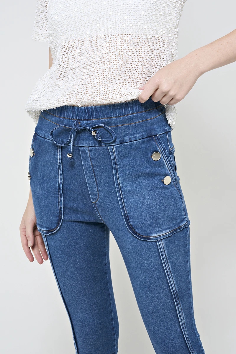 Hidrogênio - JOGGER PANTS SORAIA JEANS - 19600042