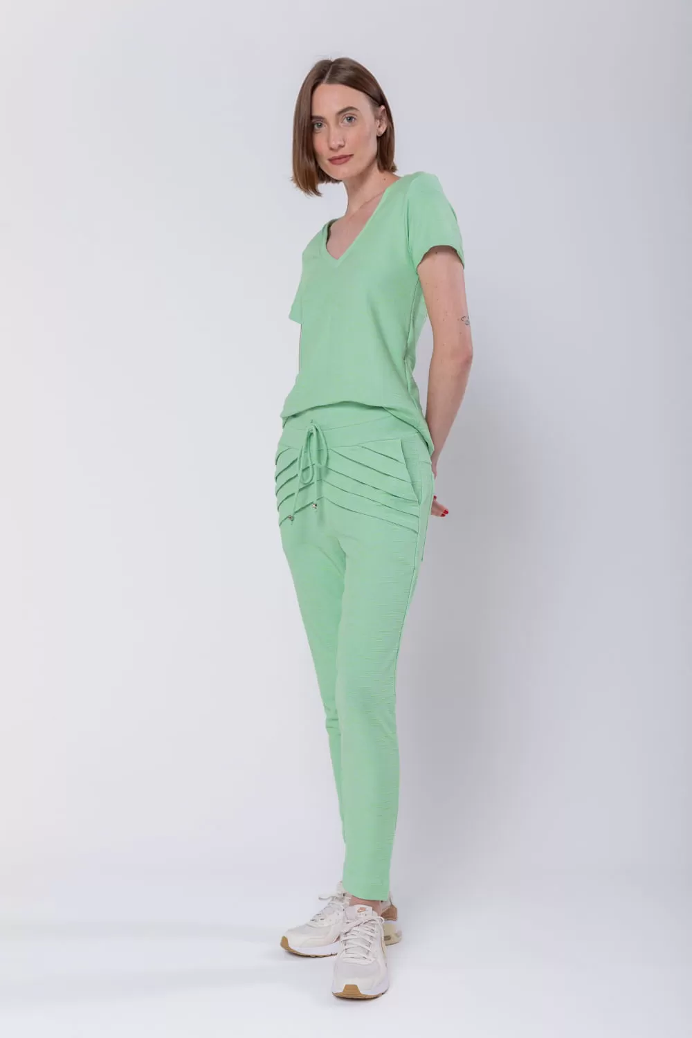 Hidrogênio - MARIANA JOGGER PANTS LIGHT GREEN - 18448462