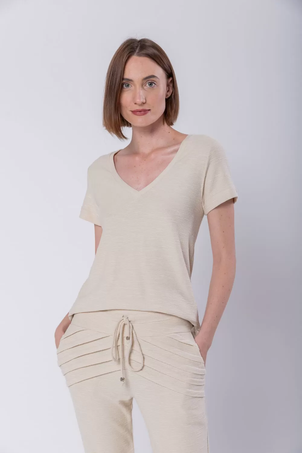 Hidrogênio - LIGHT BEIGE SWEATSHIRT - 18455511
