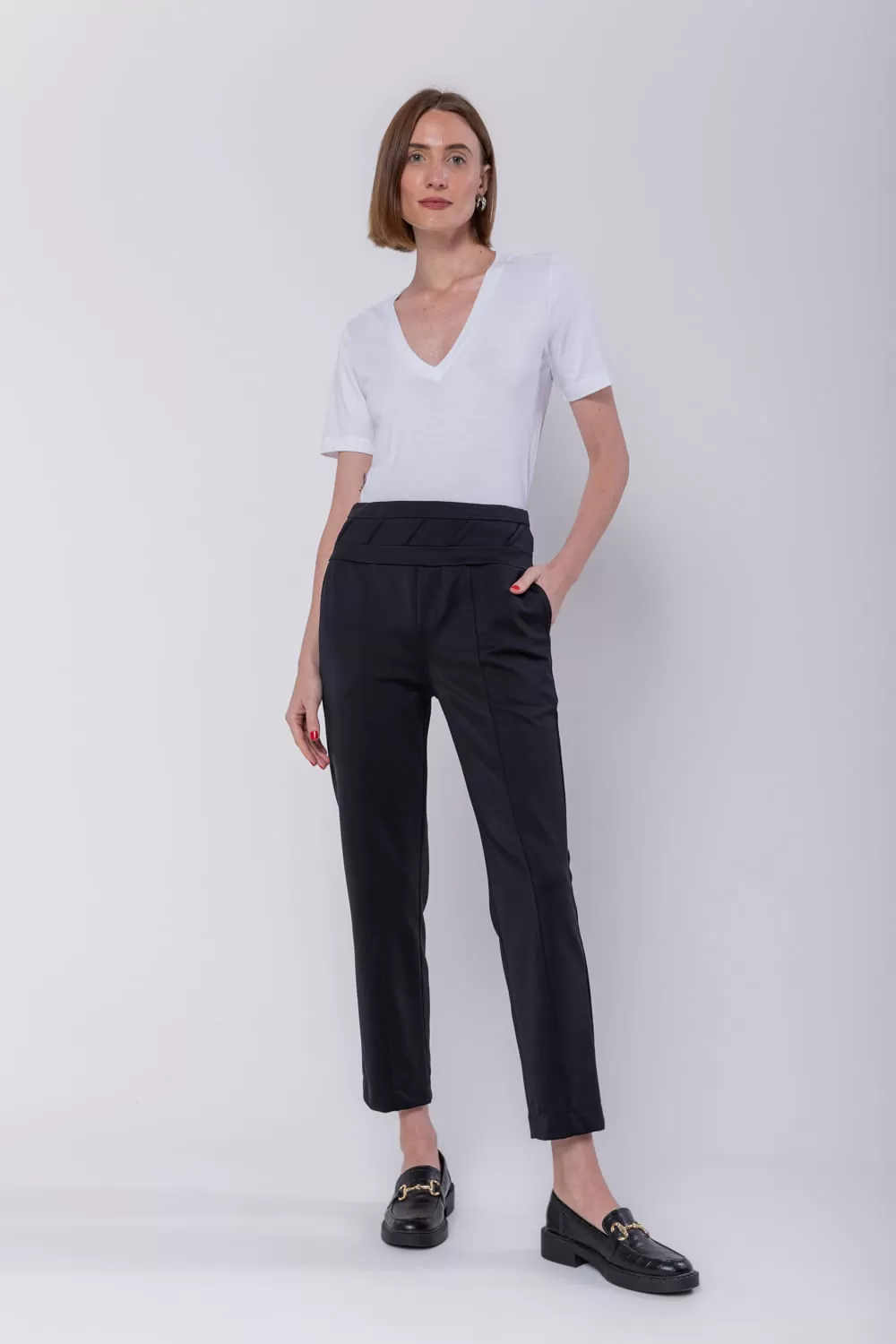 Hidrogênio - CALÇA PESCADOR MARTINHA PRETO - 19777001