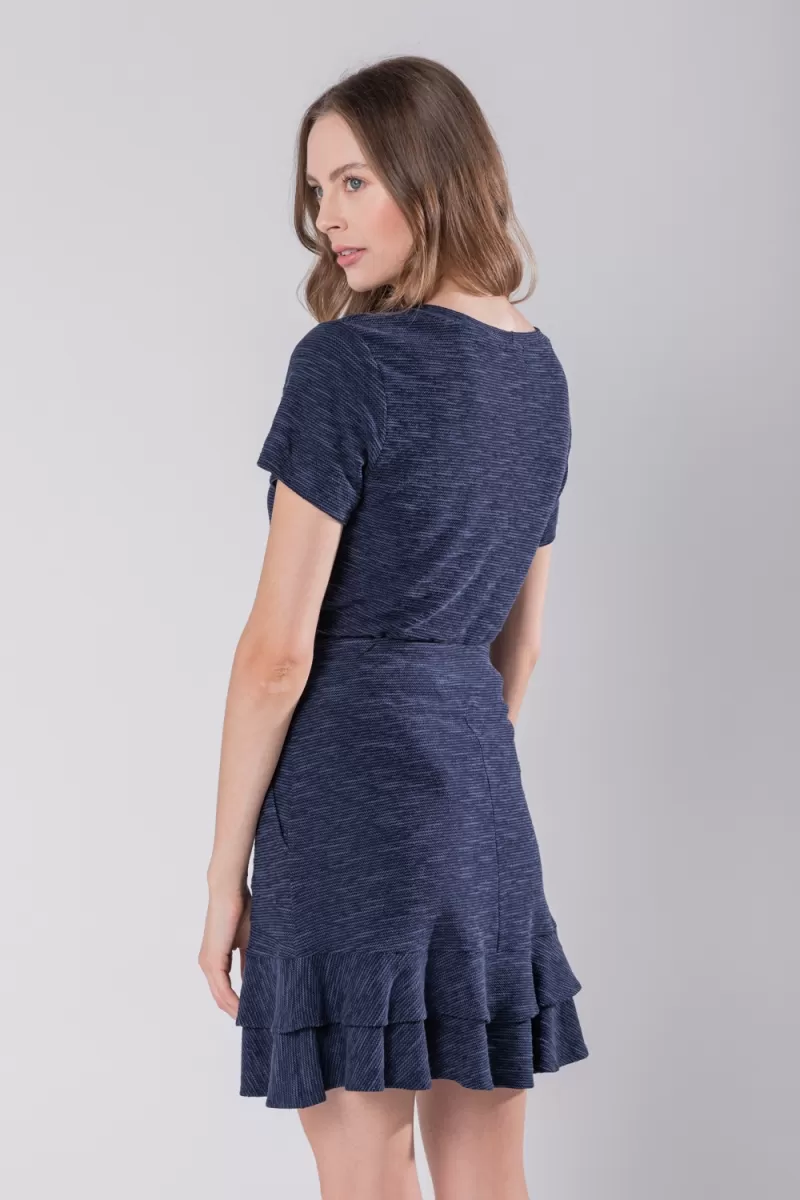 Hidrogênio - BLUSA DECOTE REDONDO MARINHO - 19813004