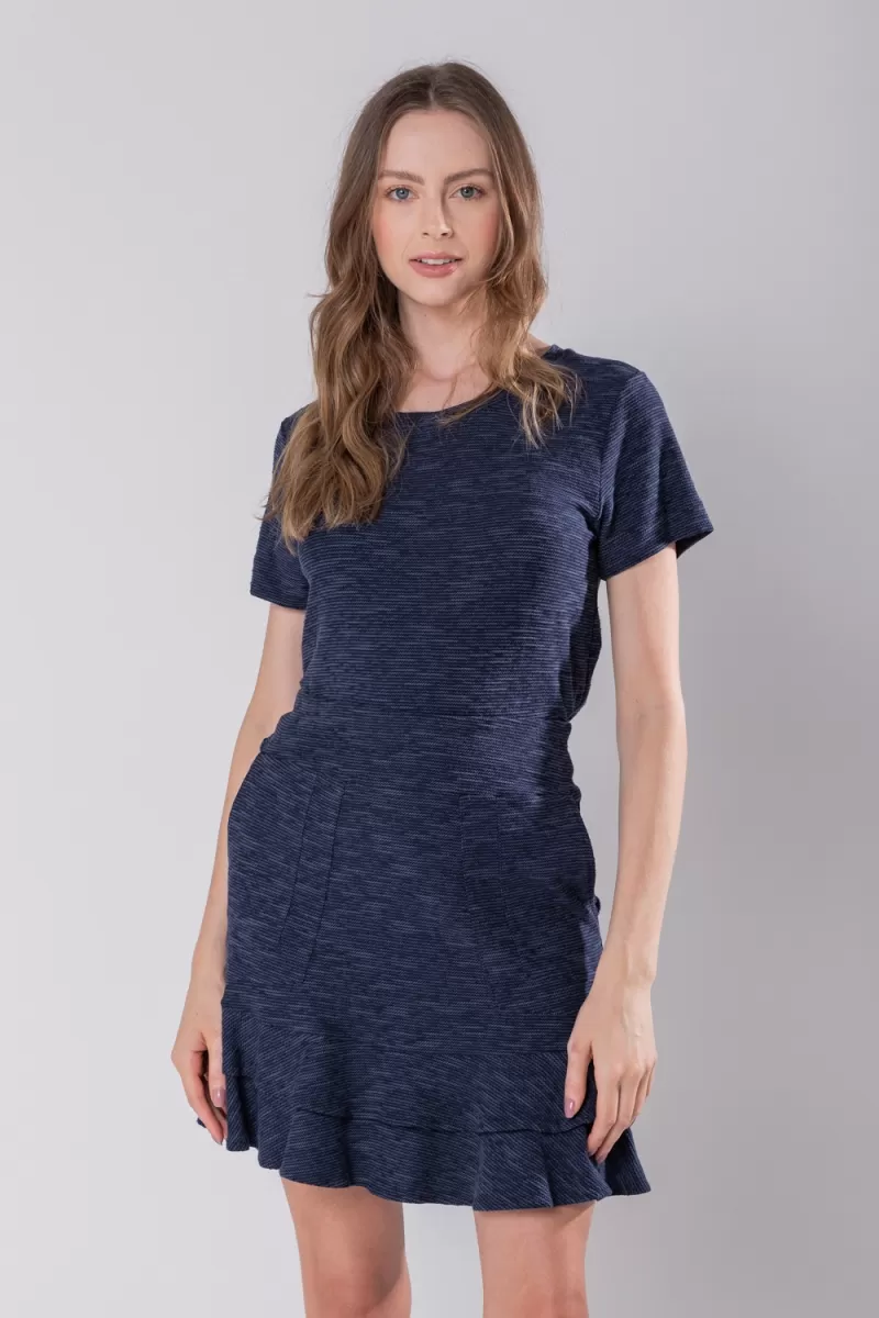 Hidrogênio - BLUSA DECOTE REDONDO MARINHO - 19813004