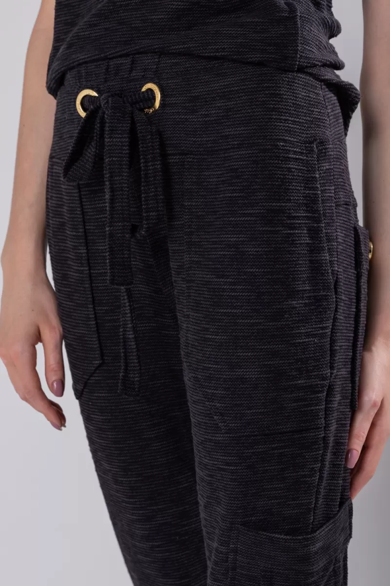 Hidrogênio - BLACK MARILENY JOGGER PANTS - 19757