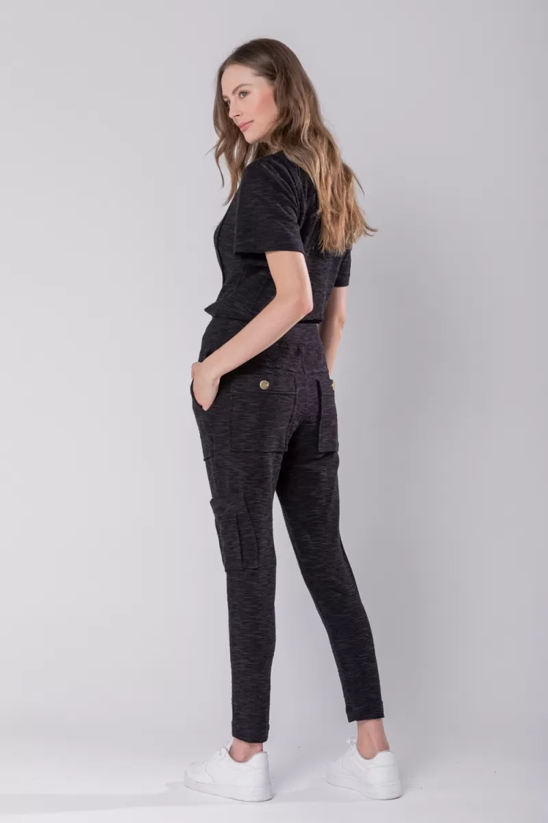 Hidrogênio - BLACK MARILENY JOGGER PANTS - 19757