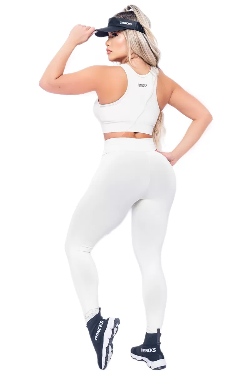 Trincks - Conjunto Legging e Top Basic Woman Nude - 