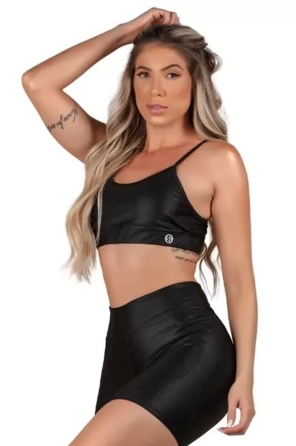 Garotafit - Black Ethiopia Top - TOB78AG