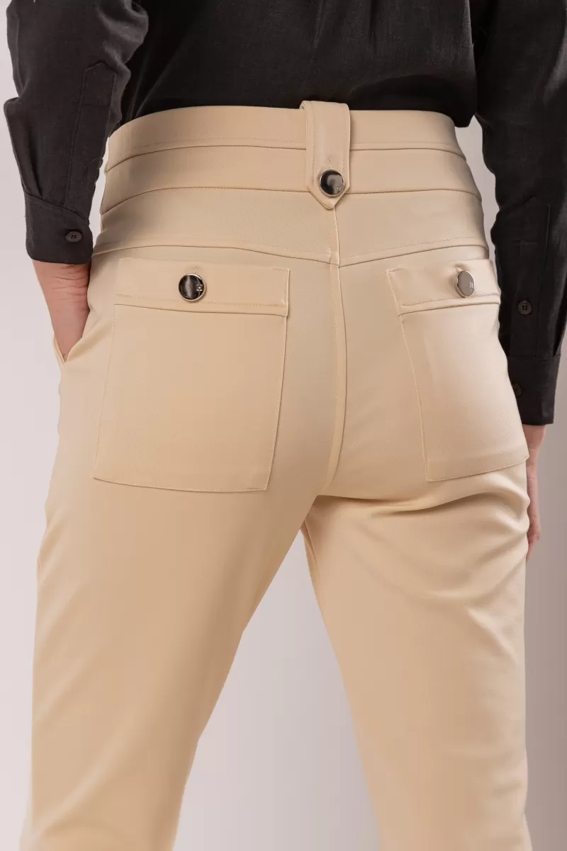 Hidrogênio - DOMINGAS FISHERMAN PANTS CREAM - 19503016