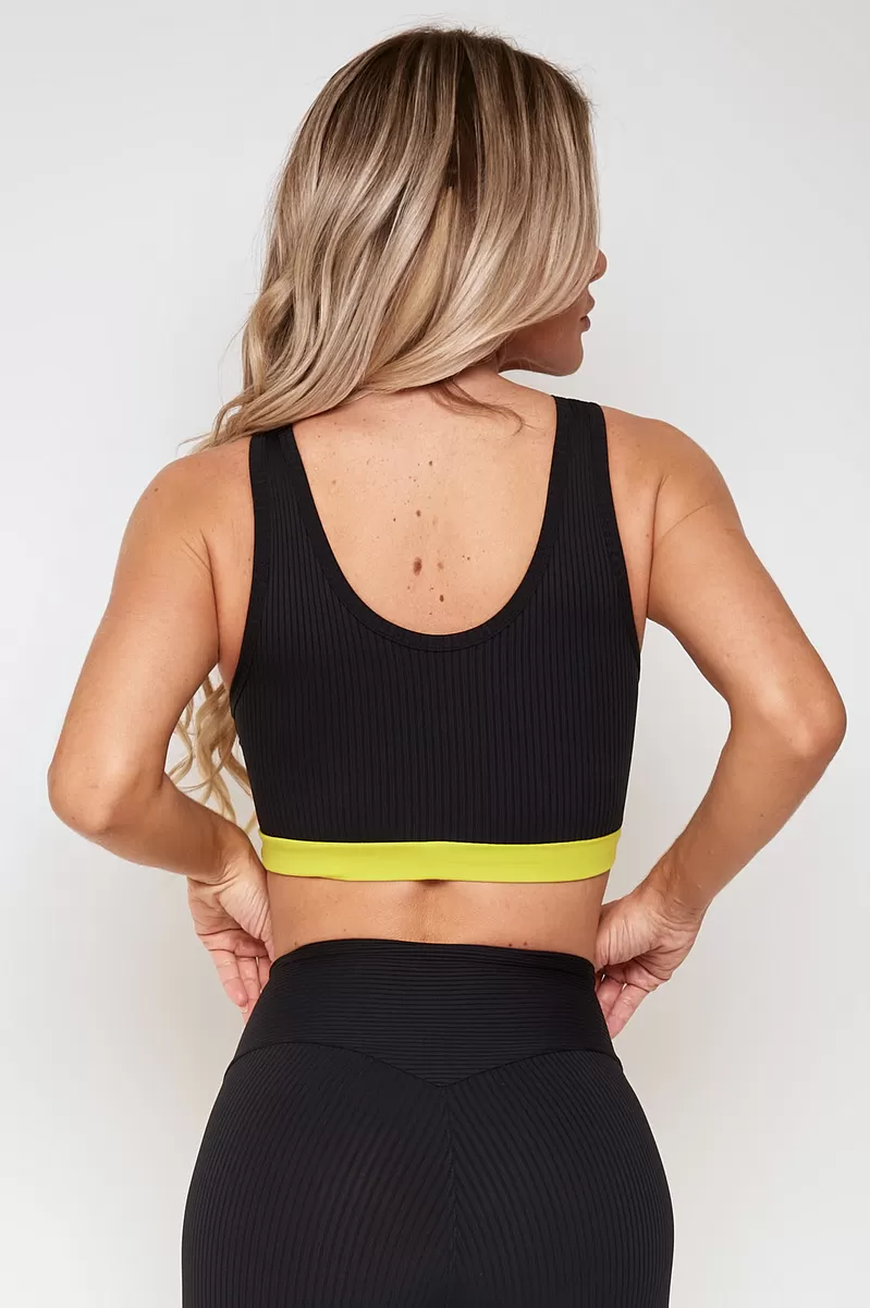 Lets Gym - Top Slim Shape Lime - 2116LM