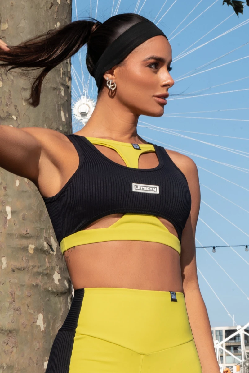 Lets Gym - Top Slim Shape Lime - 2116LM