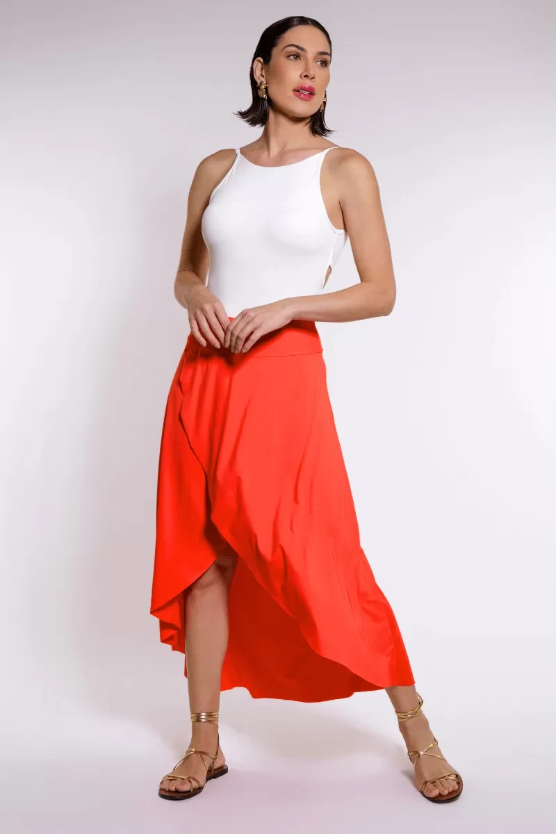 Trilha Verão - Shorts Saia Longa Juliana - R1414 U.V