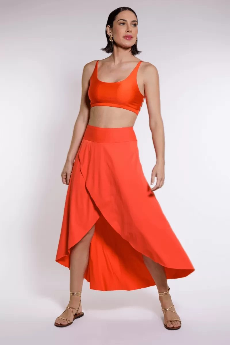 Trilha Verão - Juliana Long Shorts - R1414 U.V