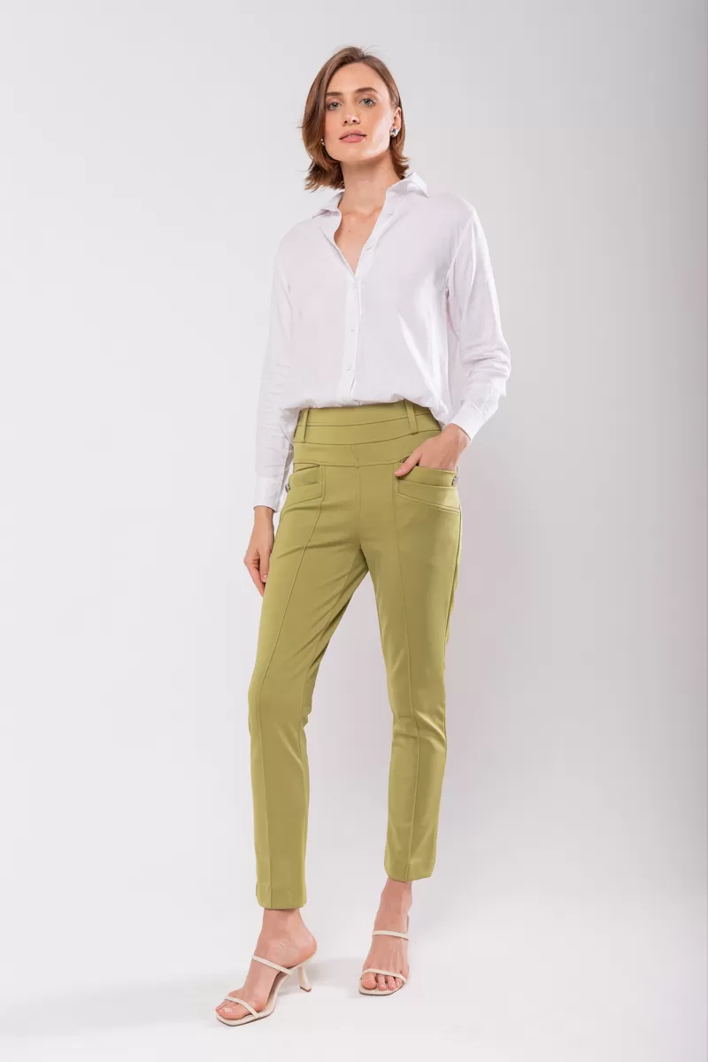 Hidrogênio - CALÇA PESCADOR CAMILA VERDE ARENA - 19510514