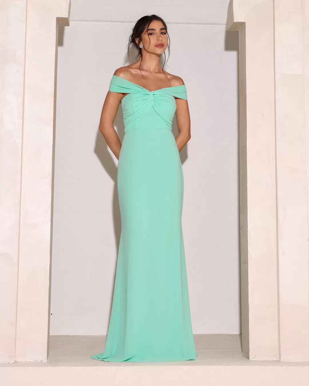 Dot Clothing - Dress Dot Clothing Long Green - 2210VERDE