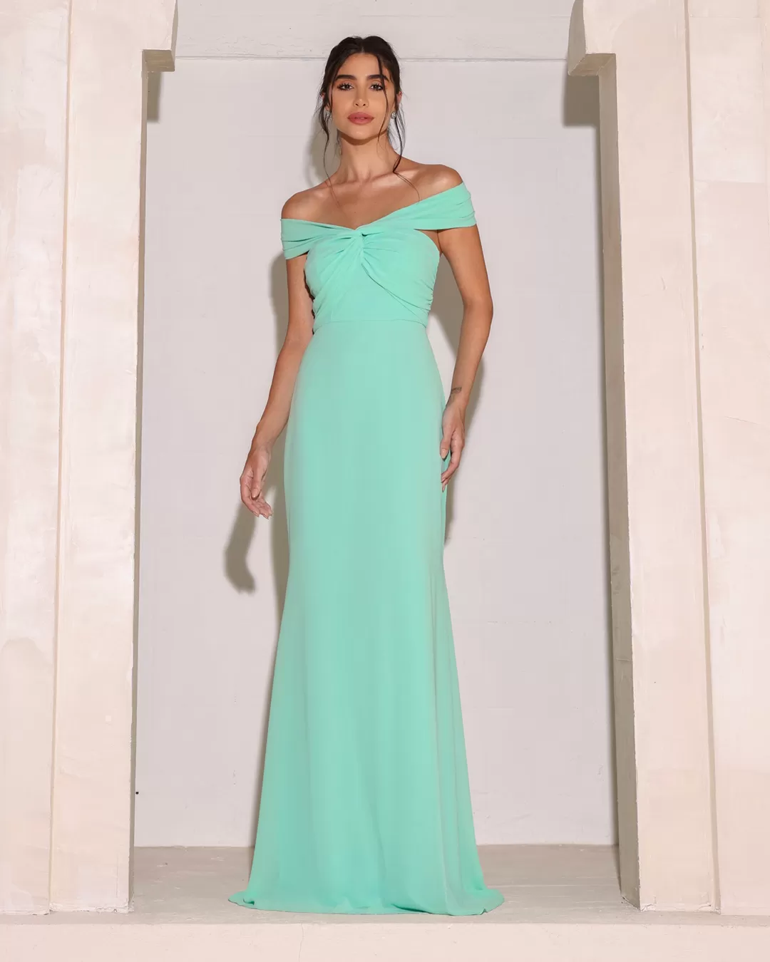 Dot Clothing - Dress Dot Clothing Long Green - 2210VERDE