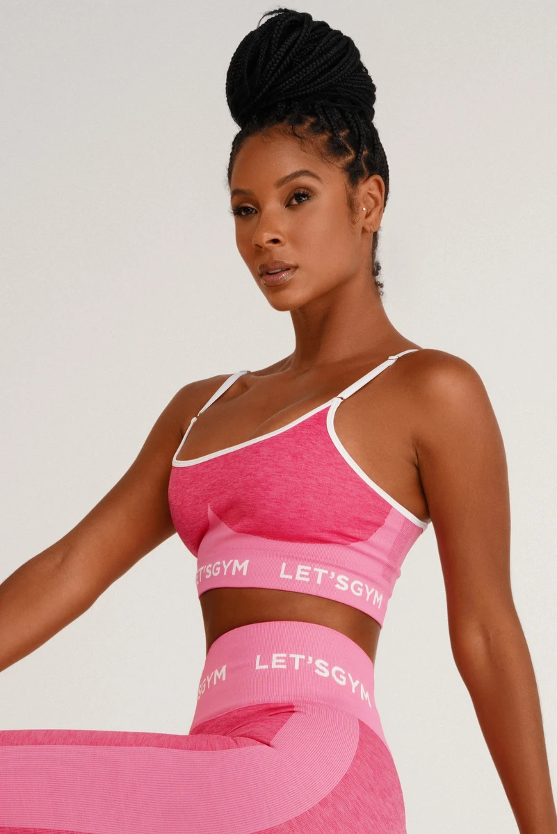 Lets Gym - Urban Pink Seamless Top - 2226PK
